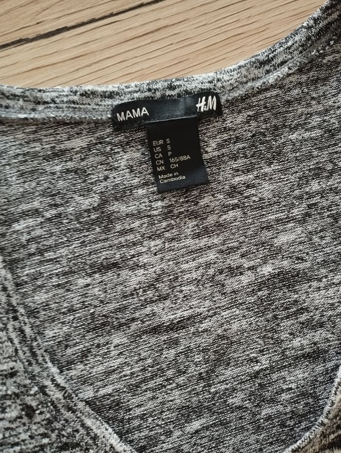 T-shirt long de grossesse H&M - photo numéro 4