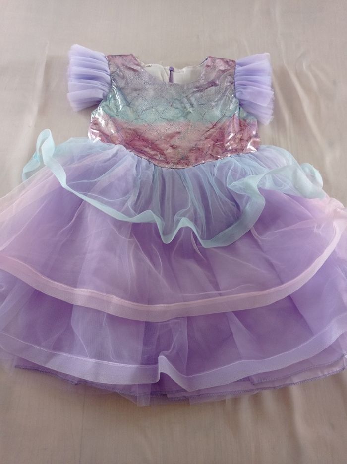 Déguisement princesse raiponce courte 4ans - photo numéro 5