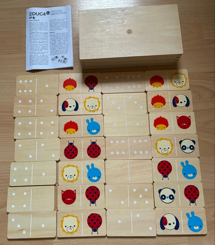 Dominos en bois
