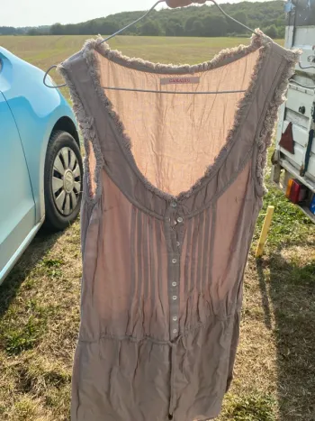 Robe beige