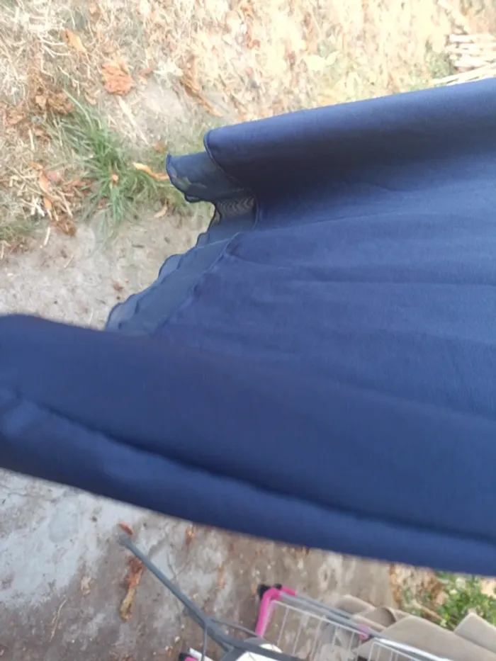 Robe bleu tunique effet nuisette shein - photo numéro 6