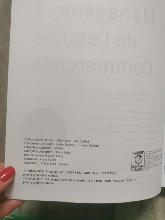 Cahier Gestion de Clientèles BTS 1re et 2e années - photo numéro 7