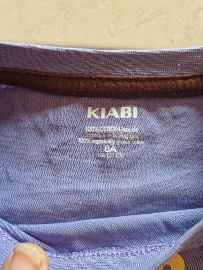 Tee shirt violet 8 ans - photo numéro 4