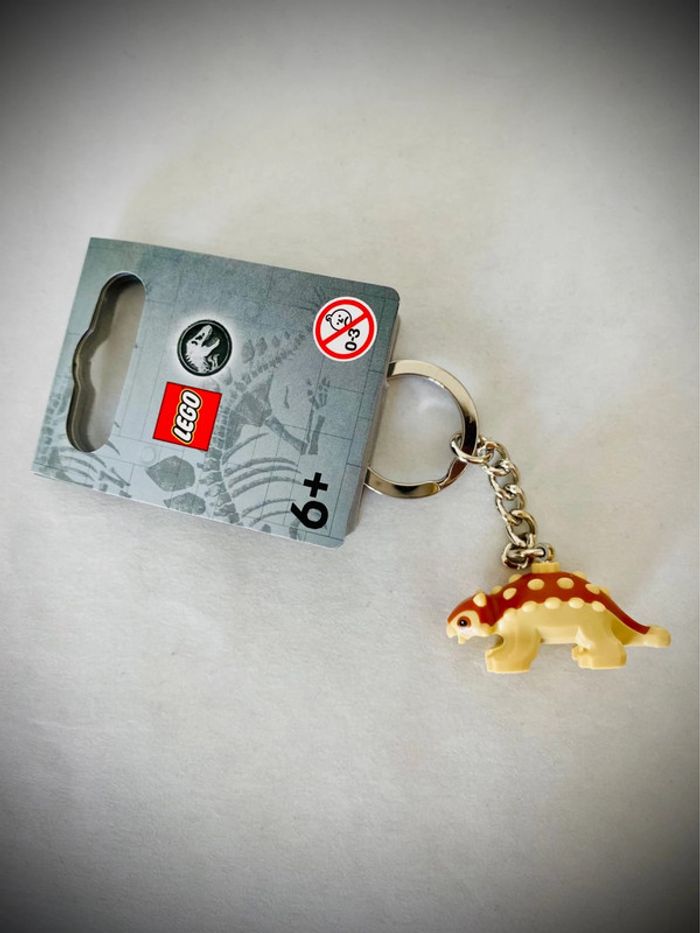 Porte-clés LEGO Jurassic World 854316 - Bébé Ankylosaure - Neuf - photo numéro 6