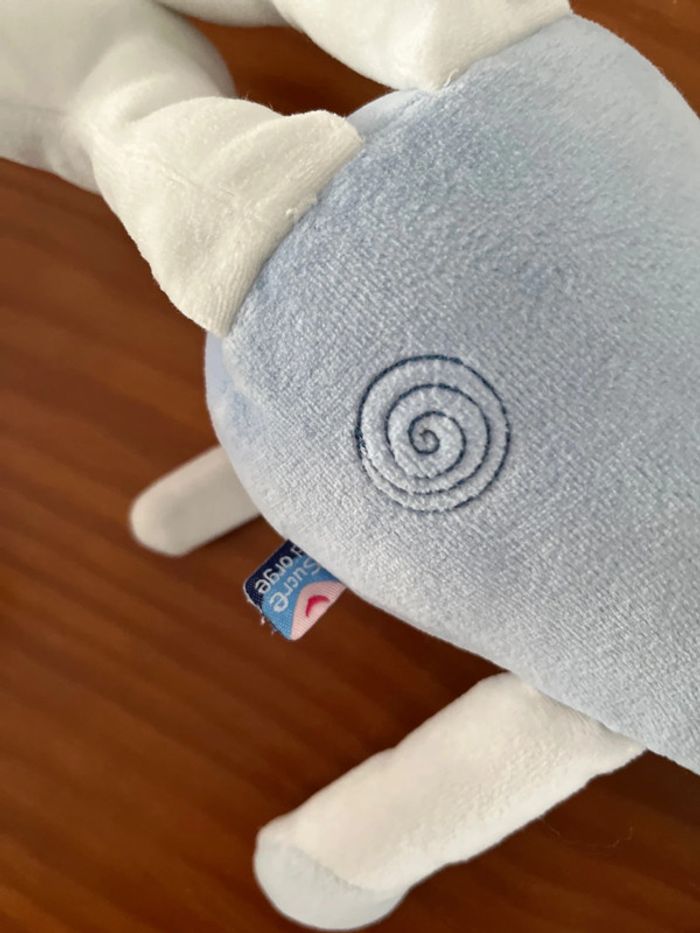 Peluche doudou chien sucre d’orge - photo numéro 2