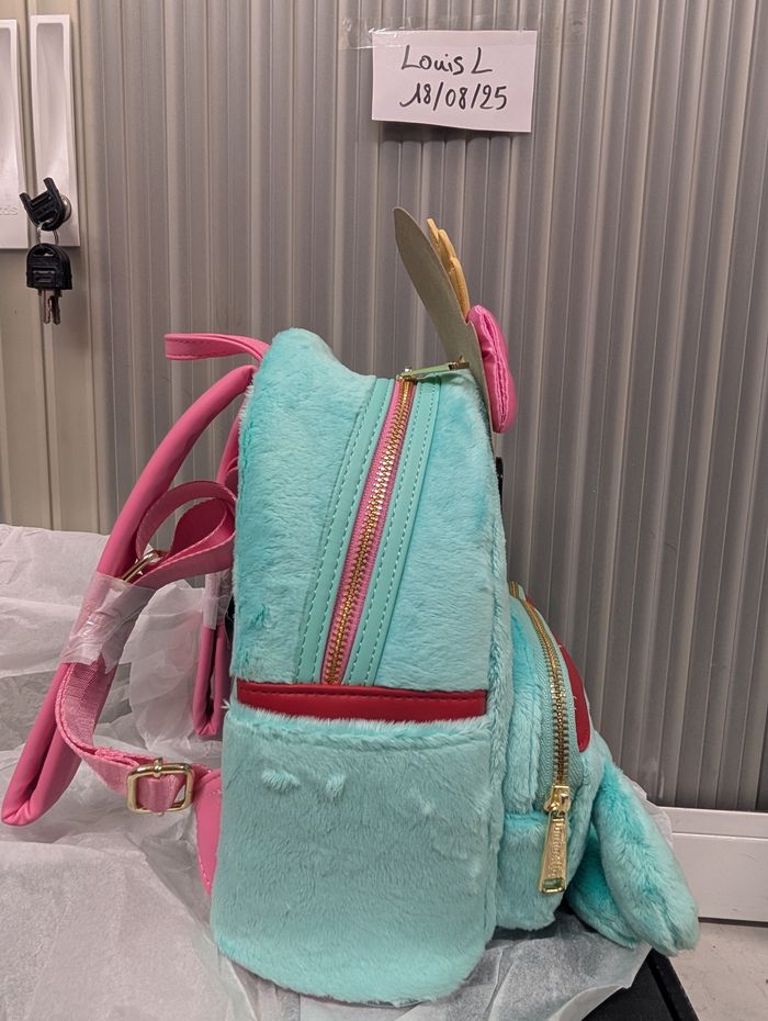 Loungefly sac souillon stitch Disney authentique neuf avec étiquette - photo numéro 2