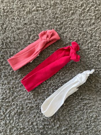 Lot de 3 bandeaux 3 mois