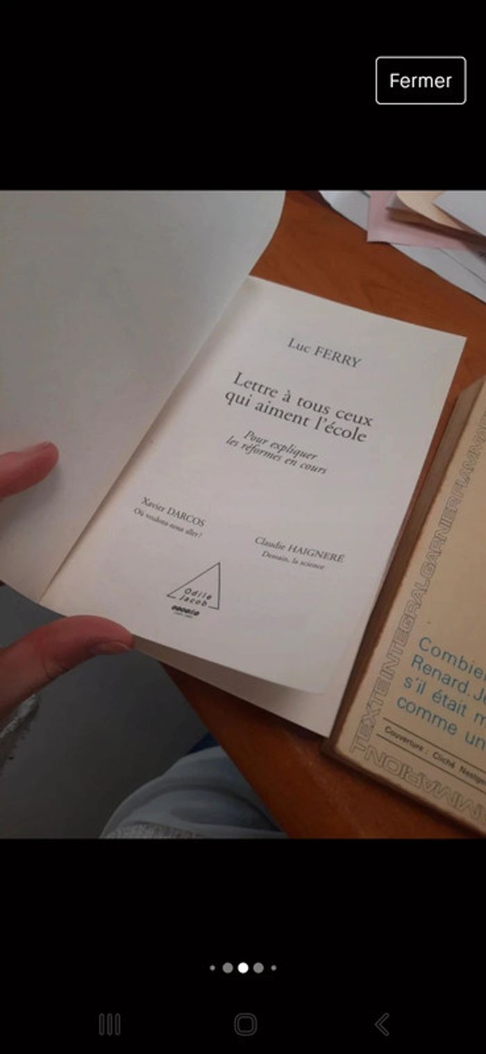 Lot 2 livres école éducation - photo numéro 8