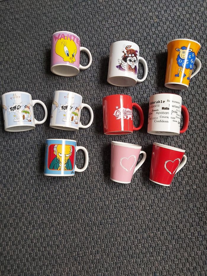 Mugs différentes modele - photo numéro 2