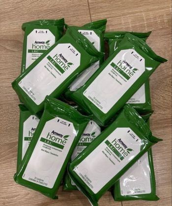 Lot de 10 paquets lingettes Amway Home L.O.C – Neuves – 24 lingettes par paquet