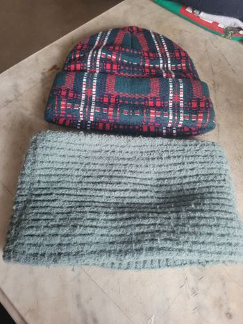 Bonnet + casse cou garçon