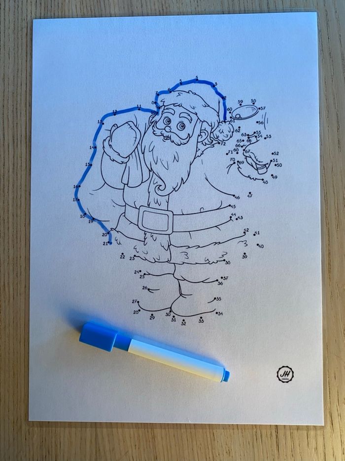 Fiche Montessori : Spécial Noël : Le Père Noël