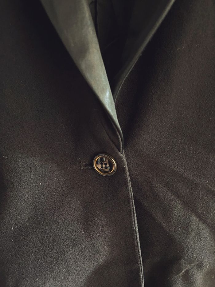 Blazer noir Cyrillus taille 36 - photo numéro 3