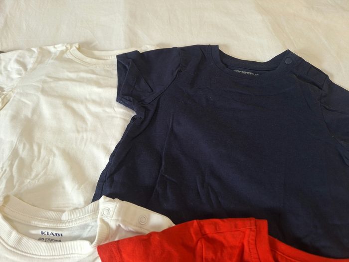 Lot de 12 tee-shirts manches courtes, 18 mois - photo numéro 5