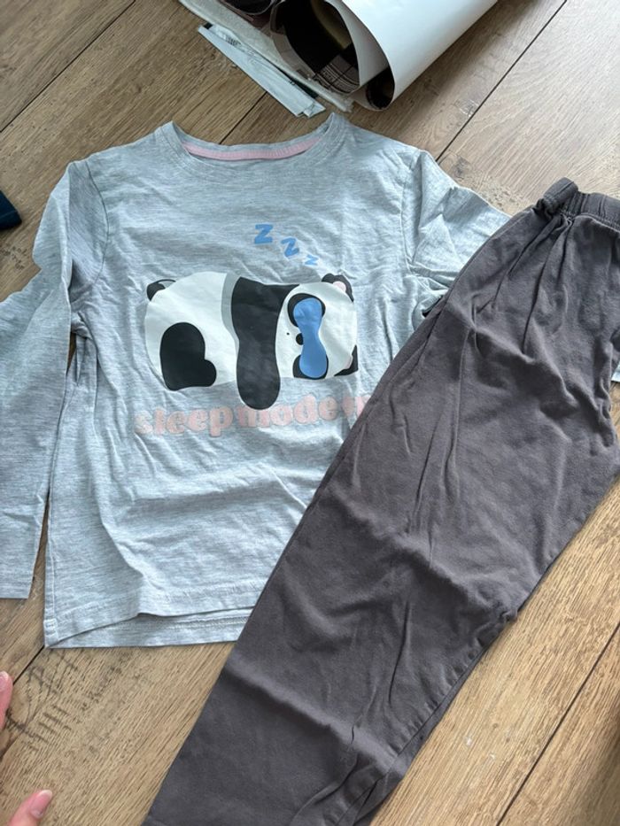Pyjama fin panda 7-8 ans