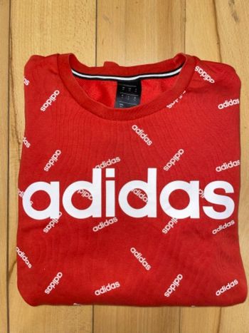 Pull Adidas rouge