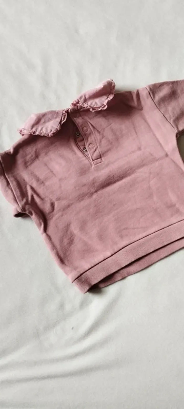 Pull col Minnie rose 18 MOIS - photo numéro 3
