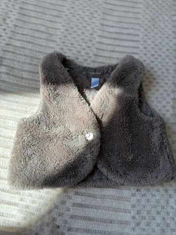 Gilet sans manche fille 18 mois Obaibi