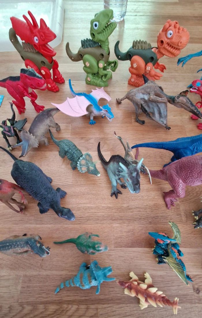 Gros lot 30 dinosaures - photo numéro 4