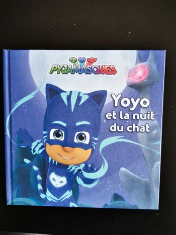 Livre pyjamask yoyo et la nuit du chat