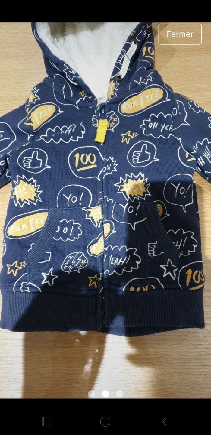 Veste mi saison garçon 6 mois Orchestra - photo numéro 2