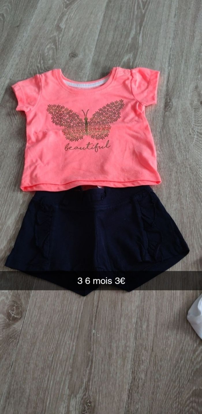 Vend des vêtements fille 3mois le lot 10 - photo numéro 5