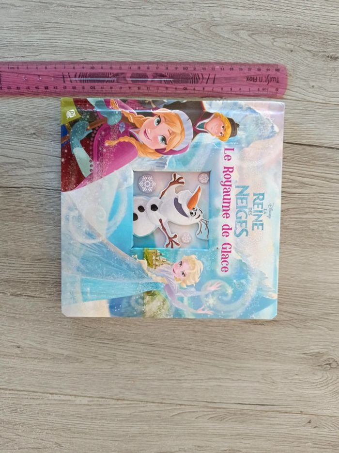 Livre la reine des neiges le royaume de glace