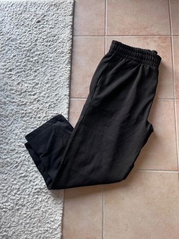Jogging homme jambe large noir