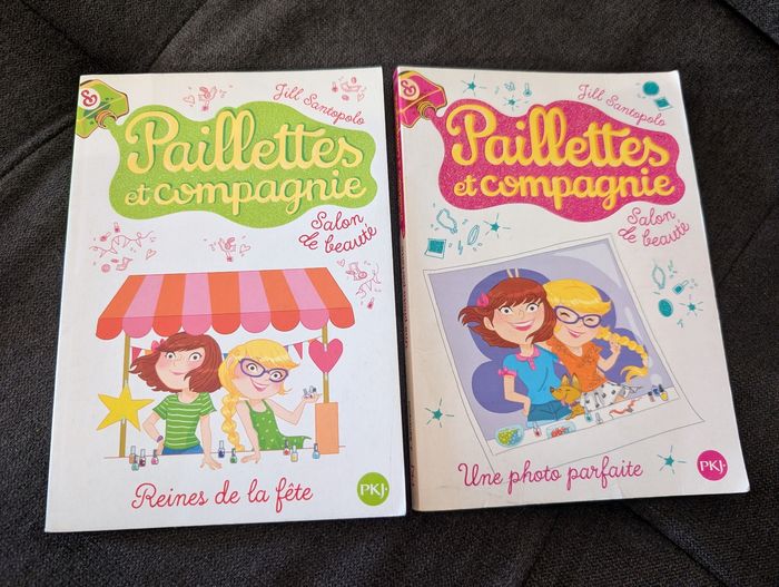 Lot livres paillettes et compagnie - photo numéro 2