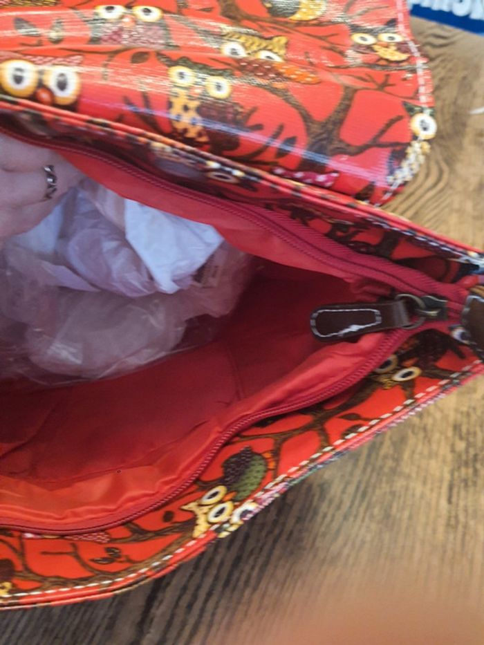 Jolie Sac à main rouge Mfhandbags neuf - photo numéro 16