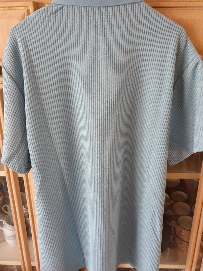 Magnifique Polo femme bleu ciel Taille XL Burton avec cœur brodé - photo numéro 7