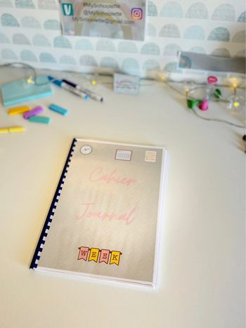 Cahier journal 1 jour = 1 page Organisation Enseignant