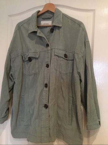 Veste  velours Stradivarius Kaki