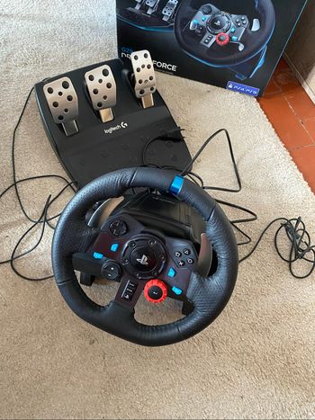 Volant + pédales g29