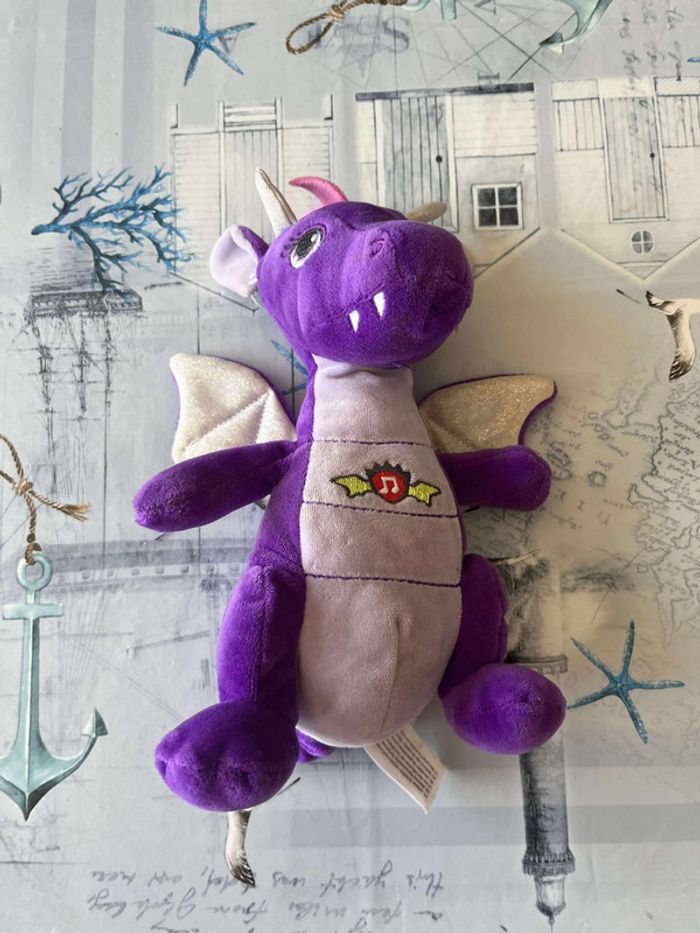 Peluche de dragon musical - photo numéro 2