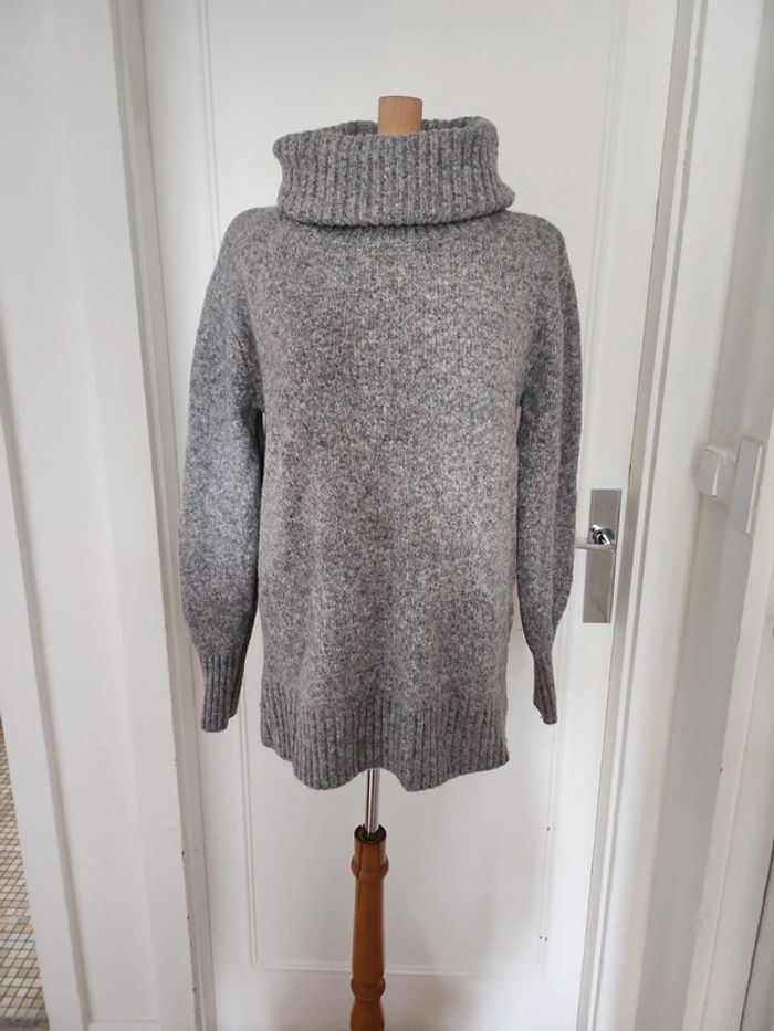 Pull col roulé laine H&M - photo numéro 4