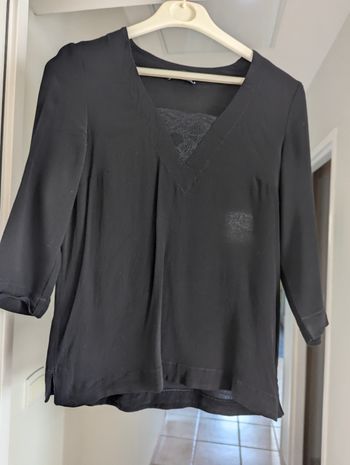 Blouse noire femme  taille S