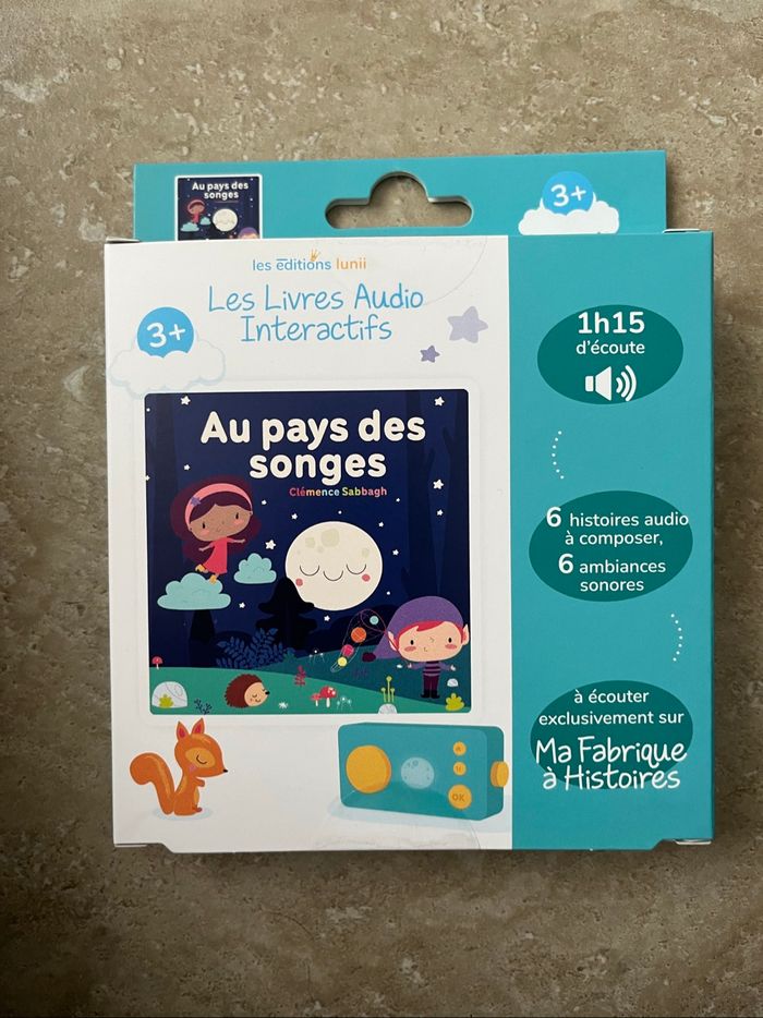 Lot 4 livres audio ma fabrique à histoires - photo numéro 3