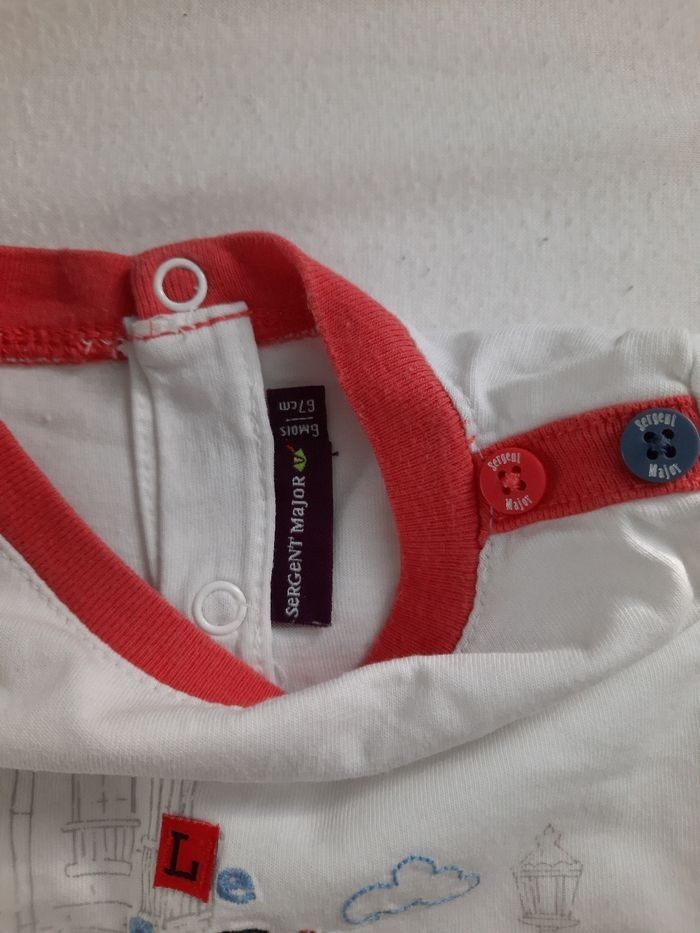 Lot 4 haut bébé 6 mois - photo numéro 7