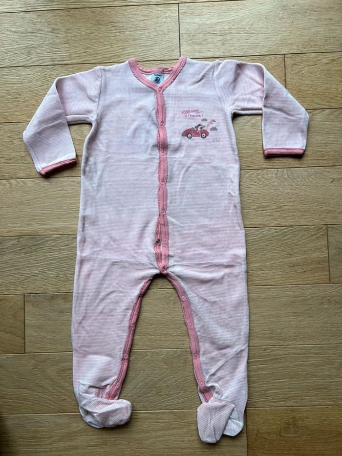 Vends lot de 2 pyjamas velours petit bateau 36 mois neuf sans étiquette - photo numéro 3