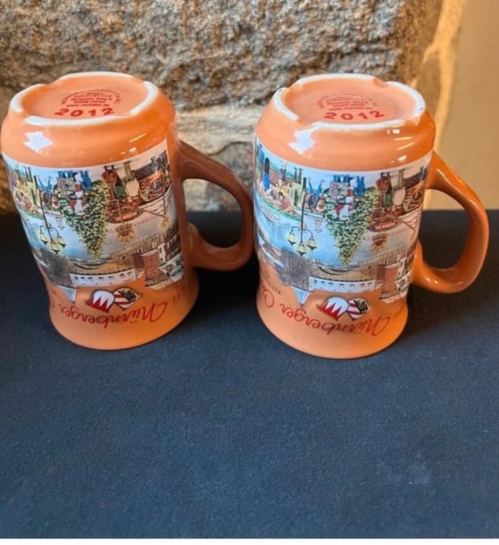 Superbe lot de deux mugs Mohaba GmbH + Co KG Nurnberger 2012 - photo numéro 4