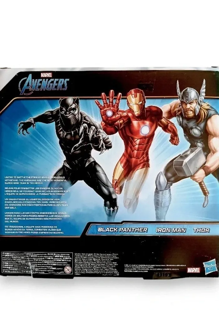 Pack 3 figurines Titan Hero Series Marvel Avengers - photo numéro 2