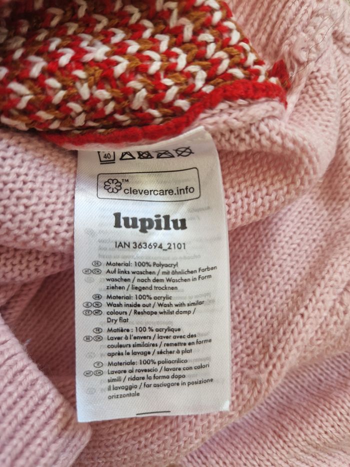 Lot de 2 pulls de Noël Lupilu bébé 12-24mois - photo numéro 5