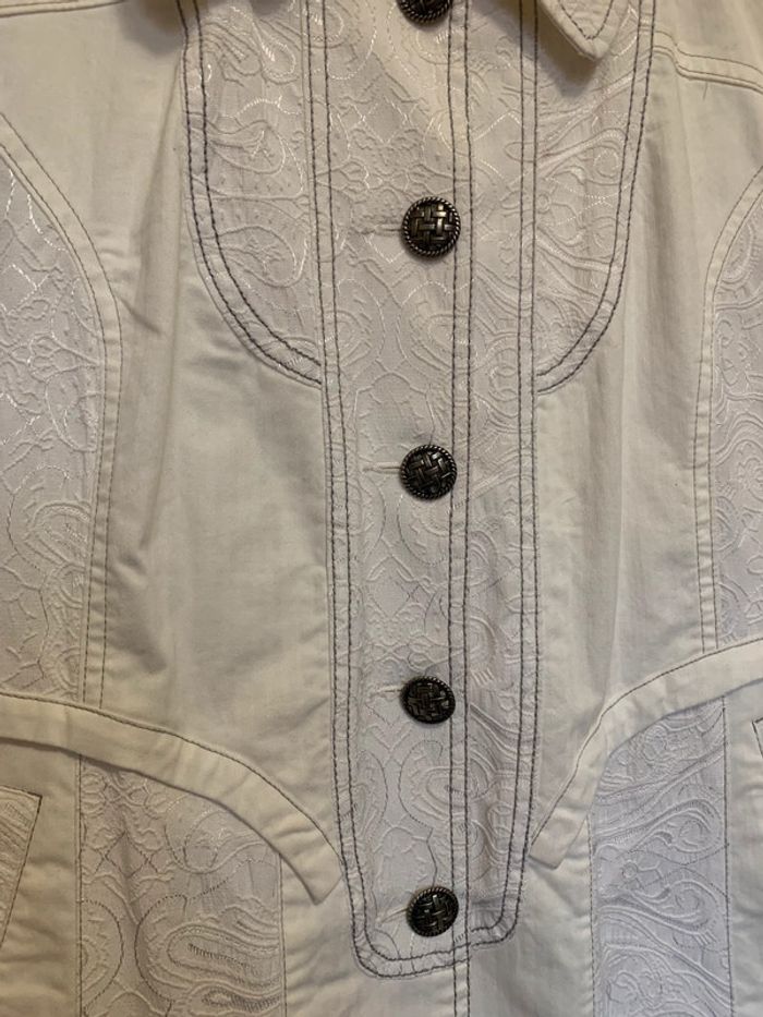 Longue veste blanche taille S/M - photo numéro 10