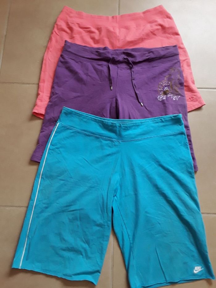 Lot 3 shorts/bermudas femme grande taille TBE