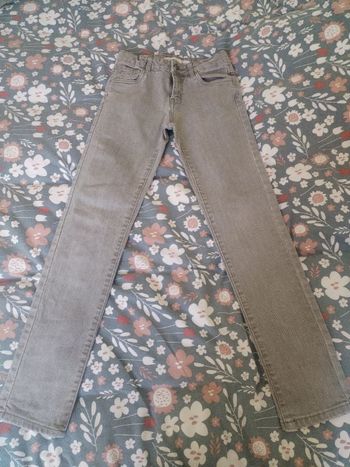 Jean gris monoprix 10 ans