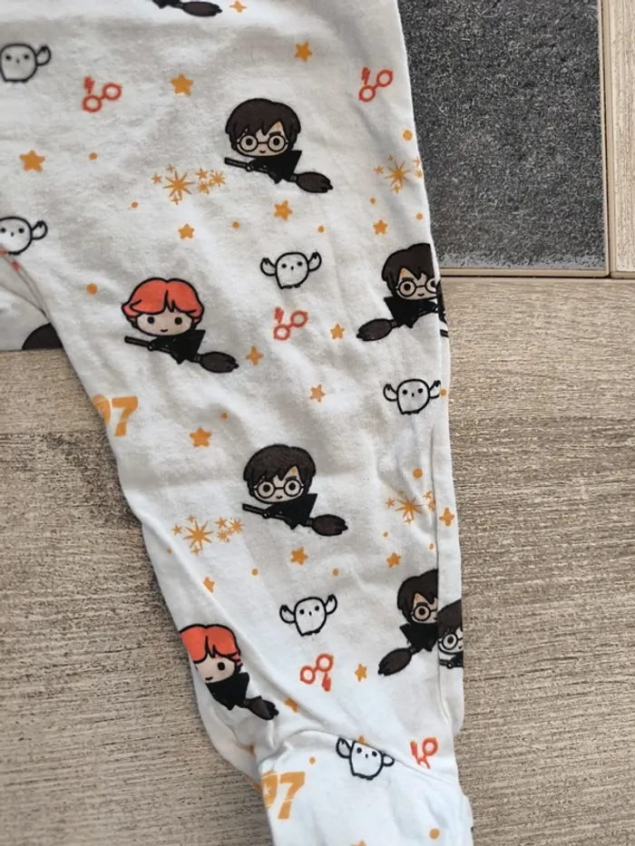 Pyjama léger garçon 12 mois Harry Potter - photo numéro 4