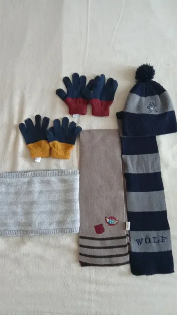 Lot d'accessoires d'hiver