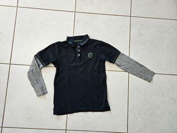 Polo ml garçon okaidi 10 ans FEM1