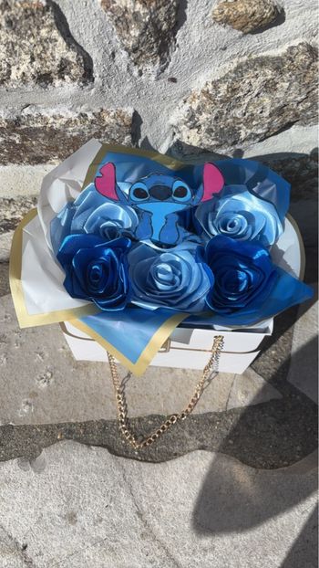 Rose en satin 